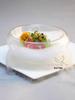 Heat-Resistant Double-Layer Glass Bowl: Creative Dry Ice & Fruit Salad Tableware, Microwave-Safe