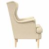 Cream Fabric Armchair