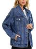 New European and American Style Women's Versatile Denim Jacket - Spring/Autumn Loose Fit