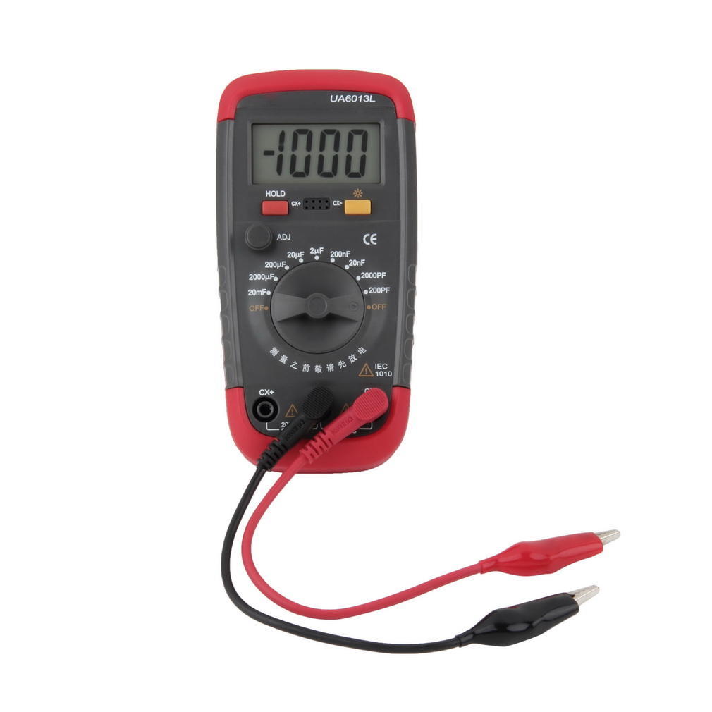 Capacimetro Digital Medidor Capacidad Condensador Capacitancia Tester LCD