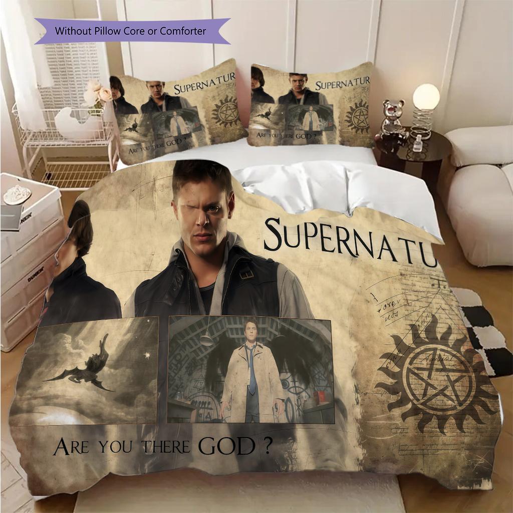 Supernatural Three Brothers Unite Bedding 1 Duvet Cover 2 Pillowcase Without Core Bedding Set Duvet Cover And Pillowcase