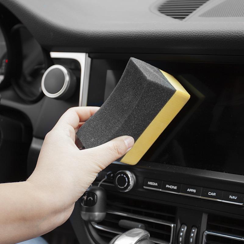 30/10Pcs Car Wheel Cleaning Sponge Tire Wash Wiper Applicator Sponge  Applicator Pads Tire Wash Cleaning Tool Car Cleaning Brush