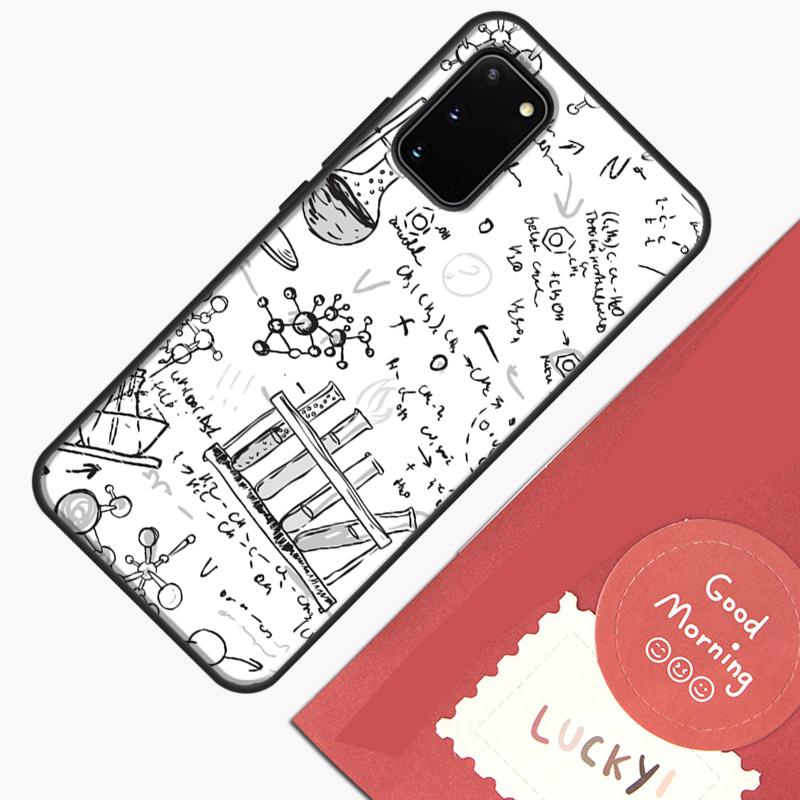 

Science Chemistry Style Phone Case For Samsung Galaxy S26 S25 Ultra S20 S21 S22 S23 S24 S10 Plus S25 FE Cover Shell Galaxy S24