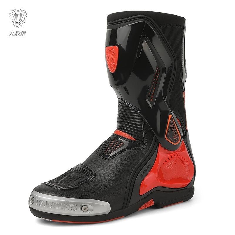 Motorcycle Shoes Riding Men's Four Season Off-road Boots Racing Travel Equipment