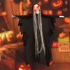 Halloween Hanging Skeleton Ghost Gauze Ornament for Outdoor Decoration