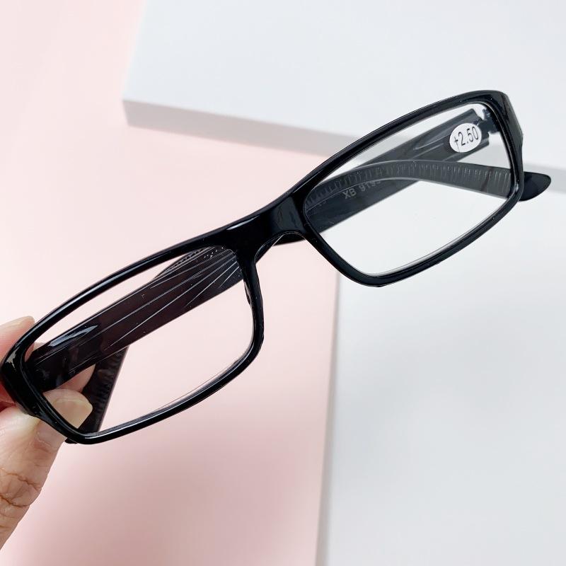 

Reading Glasses +1.0+1.5+2.0+2.5+3.0+3.5+4.0 Presbyopic Eyeglasses Magnifying Eyewear Magnetic Therapy For Men Women Black/Red +100