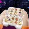 Fast Push Handheld Puzzle Game Quick Push Game Light Up Reaction Training Toy Interactive Finger Dance Game Machine Gifts For Kids