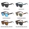  New Retro Polarized Men Square Sunglasses Shades Fashion Trending Gradient Blue Black Mirror Women Travel Sun Glasses