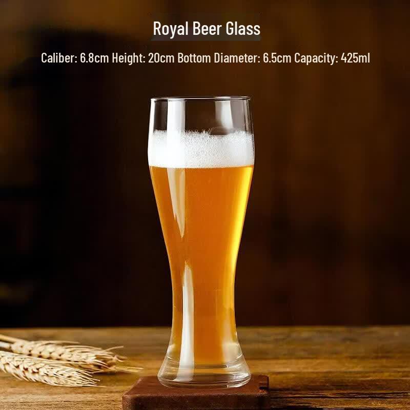 Large High-Footed Craft Beer Glass