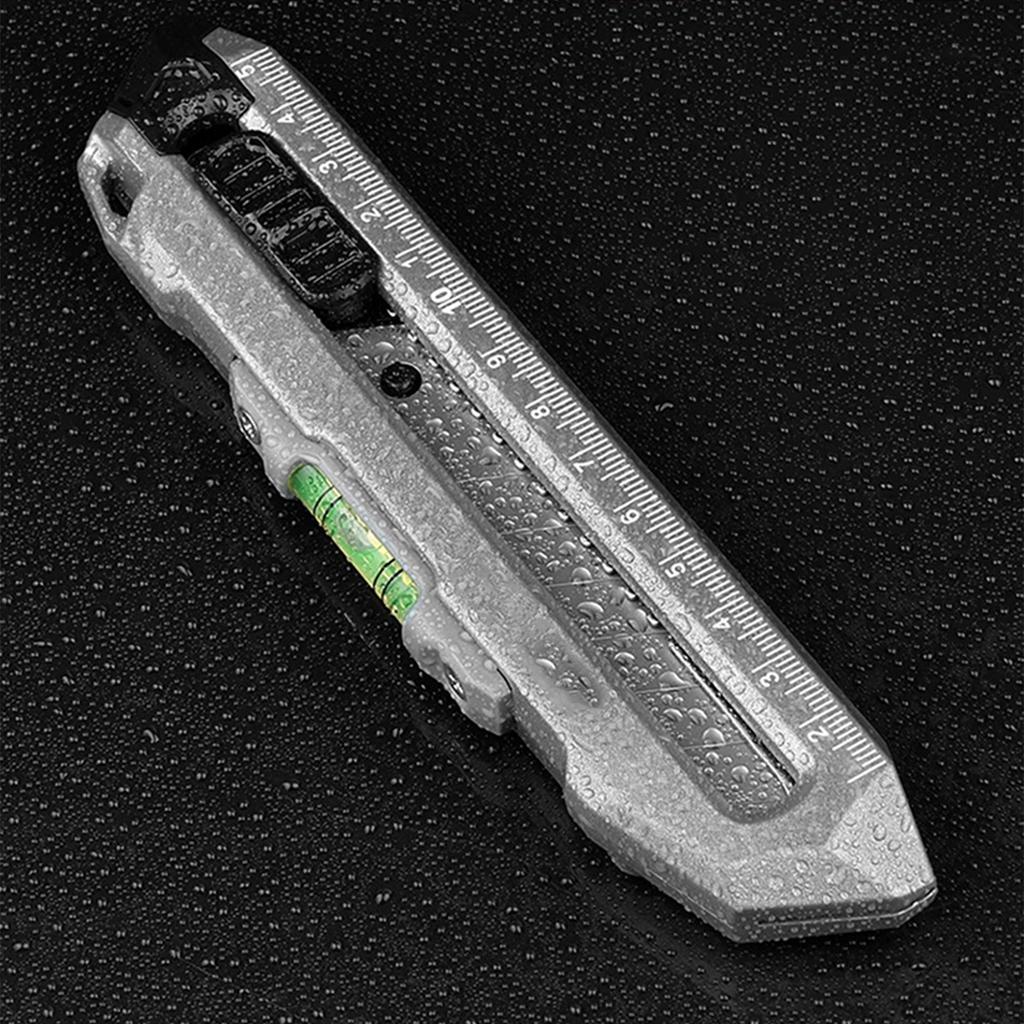 Wytrzymały nóż uniwersalny Narzędzia uniwersalne ze stopu aluminium Uniwersalne narzędzia tnące Konstrukcja ze stali SK5 zapewniająca gładkie cięcia