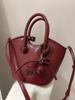 Bolsa Tote de Mão Fashion Cereja Paixão Amorosa, Bolsa de Casamento Feminina, Pequena Bolsa Transversal de Ombro Único