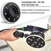 Sanding pad for Festool, 125mm ultra durable, soft, 8 holes replacement