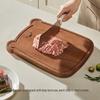 Ebony Wood Bear Cutting Board Set - Small & Large Irregular