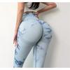 High Waist Tie Dye Butt Lift Quick Dry Fitness Pants Breathable Peach Compression Yoga Pants For Running Training And Workout