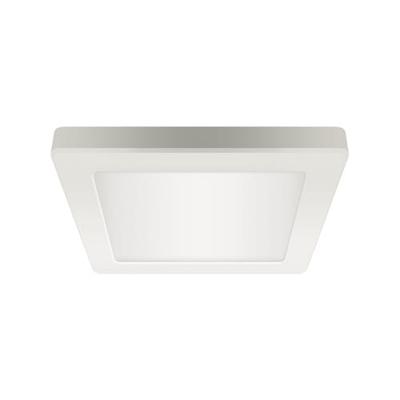 Lampa Sufitowa LED Z Regulacją Barwy Światła 12W 1200lm Kwadratowa Biała OLGA Ideus 04061