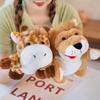 Ausgestopfte Plüschtiere Spielzeug Hand Finger Geschichte Puppe Kawaii Puppen Lernspielzeug für Babys Ente Lamm Kuh Hund Pferd Kindergeschenk