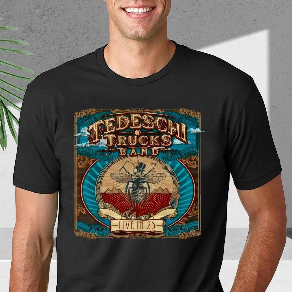 

Tedeschi Trucks Band Tour_2025 Unisex Black Shirt S-3XL Q3097 2XL
