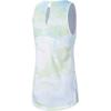 Anta Running Series Logo Round Neck Gradient Print Sports Vest Women Vests Lemon-Green All-Over-Print 162425114-2