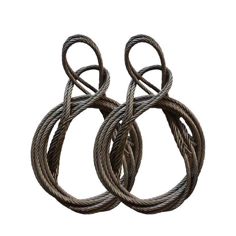 Jundingying Spliced Steel Wire Rope Lifting Sling
