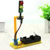 1Set Educational Kit Novelty Brain Development Handmade Traffic Light Technology Kit for Home