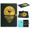 For iPad Pro 11 (2025)/11 (2024) Case Pattern Printed Leather Tablet Cover Stand Pen Holder