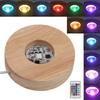 LED Light Base Wood Material Eco Friendly Elegant Style Sturdy Durable Wide Application Color LED Base