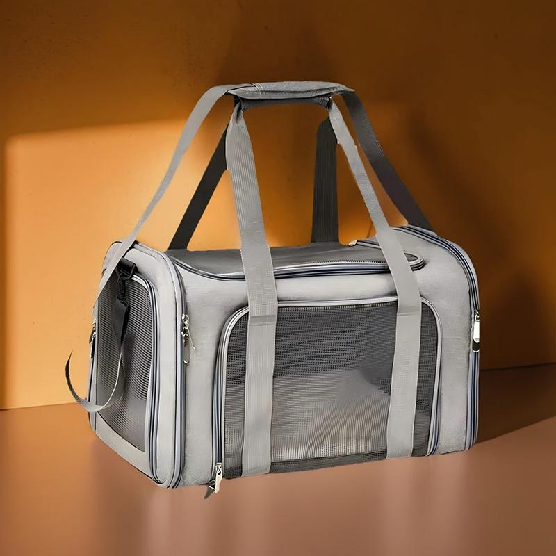 Dog Carrier Bag Soft Side Backpack Cat Pet Carriers Dog Travel Bags Airline Approved Transport For Small Dogs Cats Outgoing