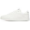 Life Collection Textile, Synthetic Leather Vintage Thermal Slip Resistant Low Top Skateboard Shoes Men's White 912038031R-1