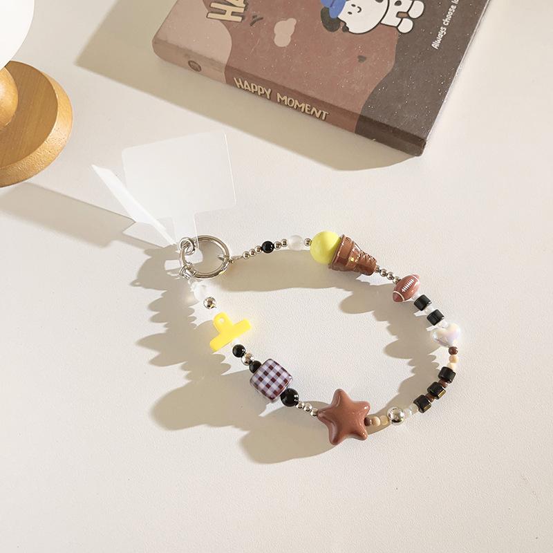 

Trendy Cute Cartoon Handmade Chain Lanyard - Phone/CCD Camera/Bag Charm Universal Anti-Theft/Anti-Snatch