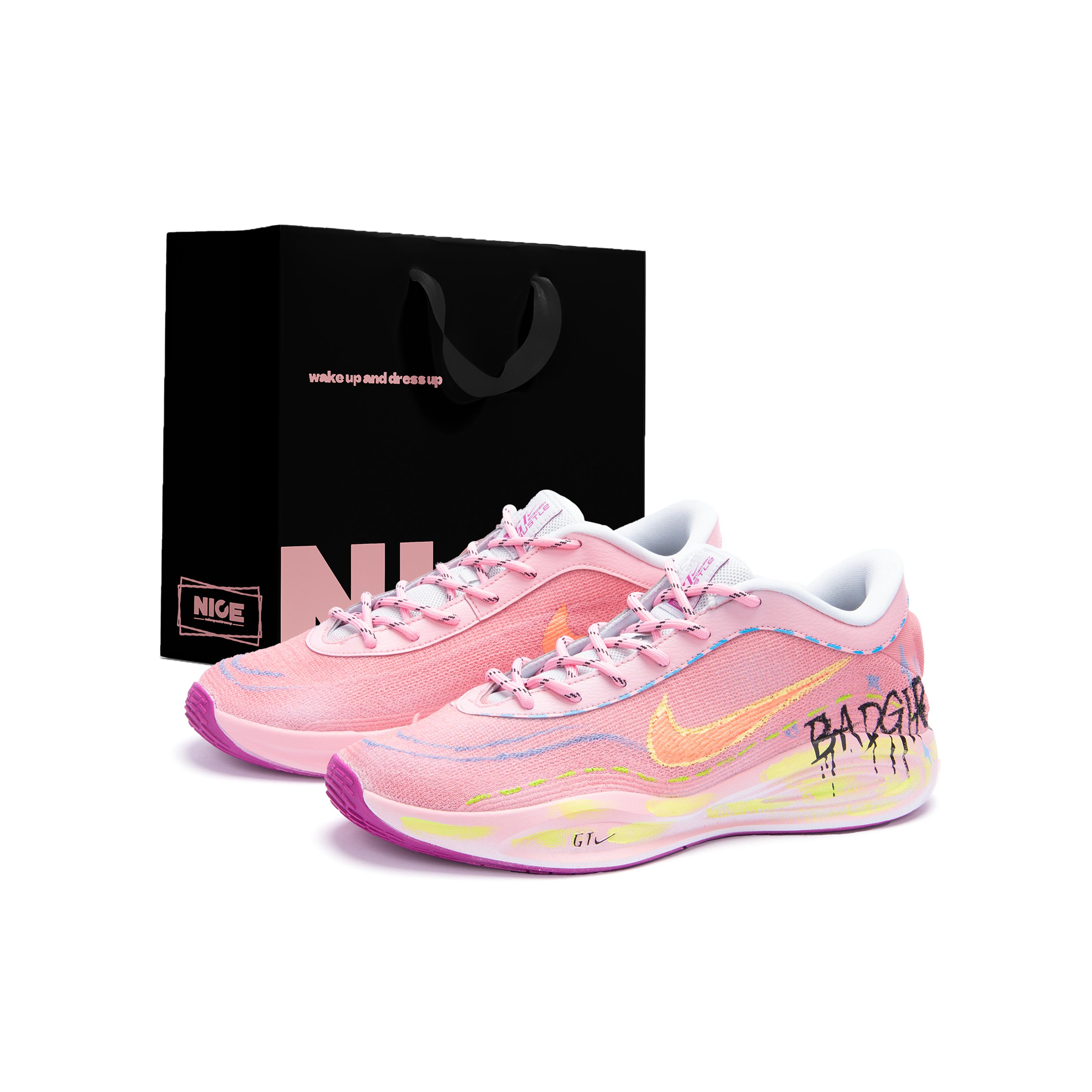 

Nike GT Hustle Academy Cushioning Abrasion Resistant Cushioning, Wear Resistant Low top Basketball Shoes Unisex FJ7808-004(Team1326-SBOX) 41