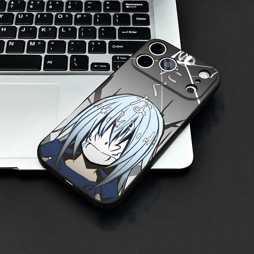 Custodia per Telefono Rimuru Tempest T-Tensei Per IPhone 17 Air 16 E Pro Max 15 14 13 Mini 12 Pro 11 Max Plus Guscio Morbido Nero