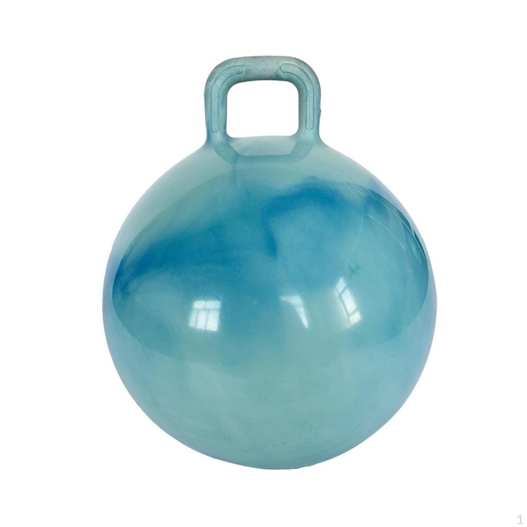 , Children's Toy with Handle, Gymnastic Ball 55 Cm Diameter, Garden Game for Boys And Girls,