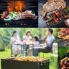 Material Exquisite Appearance Multifunctional Sturdy BBQ Tongs Clamp Kitchen Tool Charcoal Clip