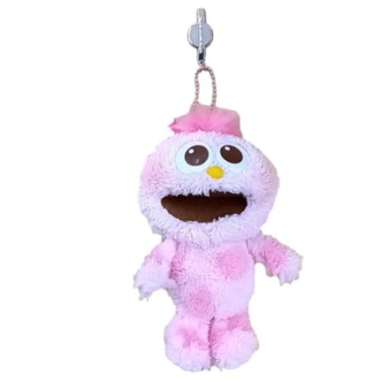 

Studios Japan USJ Sesame Street Moppy Plush Toy Universal Studios Japan Gift [Universal Exclusive] Chain, Merchandise, Souvenir, (Plushie Chain) розовый