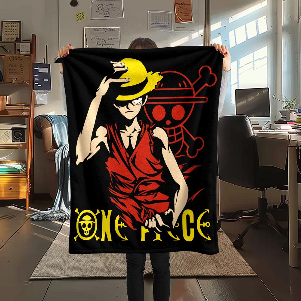 1 Pezzo Coperta in Flanella con Stampa Cartone Animato, Alta Qualità Confortevole per Tutte le Stagioni, Decorazione per la Casa, Calore e Comfort, Perfetta per Regalo di Natale Compleanno