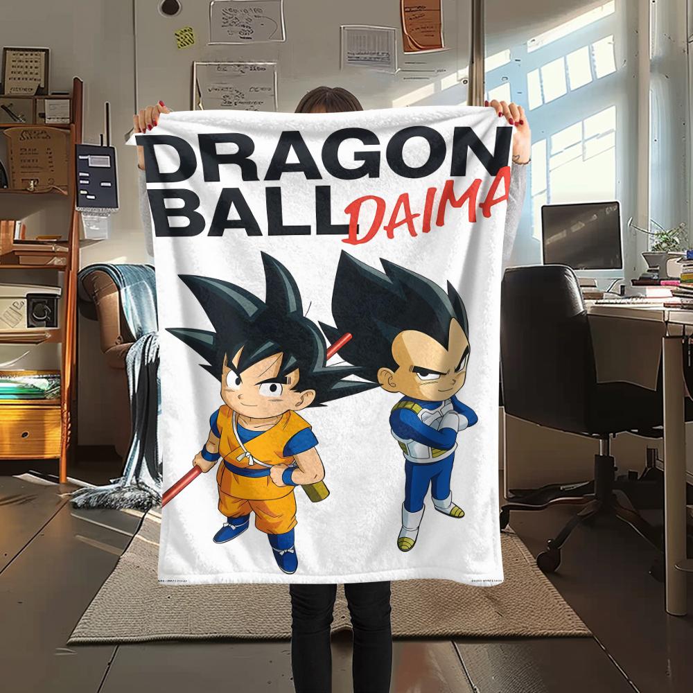 

Dragon Ball characters Print Flannel Blanket,High quality Comfortable for All Seasons,Home Decor,Warmth and Comfort,Perfect for Christmas Gifts 80cm x 120cm
