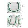 Small Plant Shelter 78X40X50cm Visible substance Structure For Winter Maintenance And Dampness Control