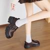 Fashion Women's Loafers Chunky Heels Shoes for Women Fashion Retro Mary Jane Shoes 2025 New Women High Heels Luxury Zapatillas De Mujer