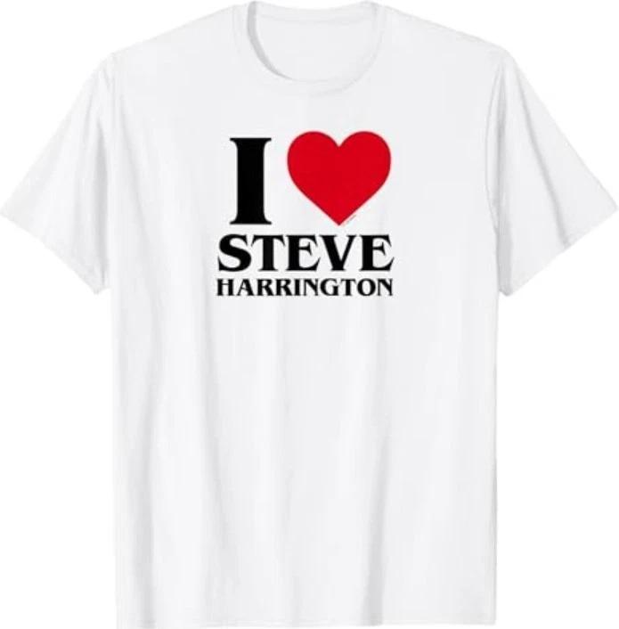 Stranger Things Steve Harrington Heart Officially Licensed T-Shirt XL