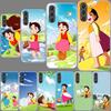 Heidi Cartoon Phone Case for Samsung A54 A14 A24 A34 A17 A37 A57 A55 A35 A25 A15 A13 A23 A33 A53 A07 A05S A04S A03 A73 Galaxy No
