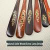 Long Handle Rosewood Shoehorn - Ideal for Pregnant Women