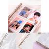 Transparent Sparkling Large Capacity 6hole Album With Pp Cover For Gift Giving And Collecting