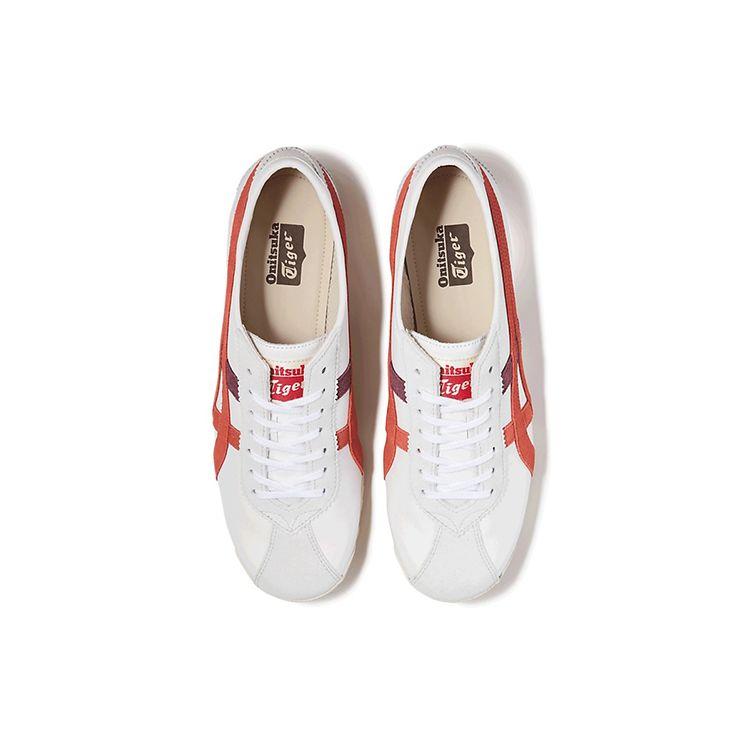 Onitsuka Tiger Limber 66 Prestige Comfortable Durable Low-Top Running Shoes Women sneaker White Red 1182A096-102