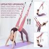 Leg Stretcher Strap, Stretching Equipment with Door Anchor Flexibility Trainer Backbend Assist for Dance Aerial Yoga Ballet Leg