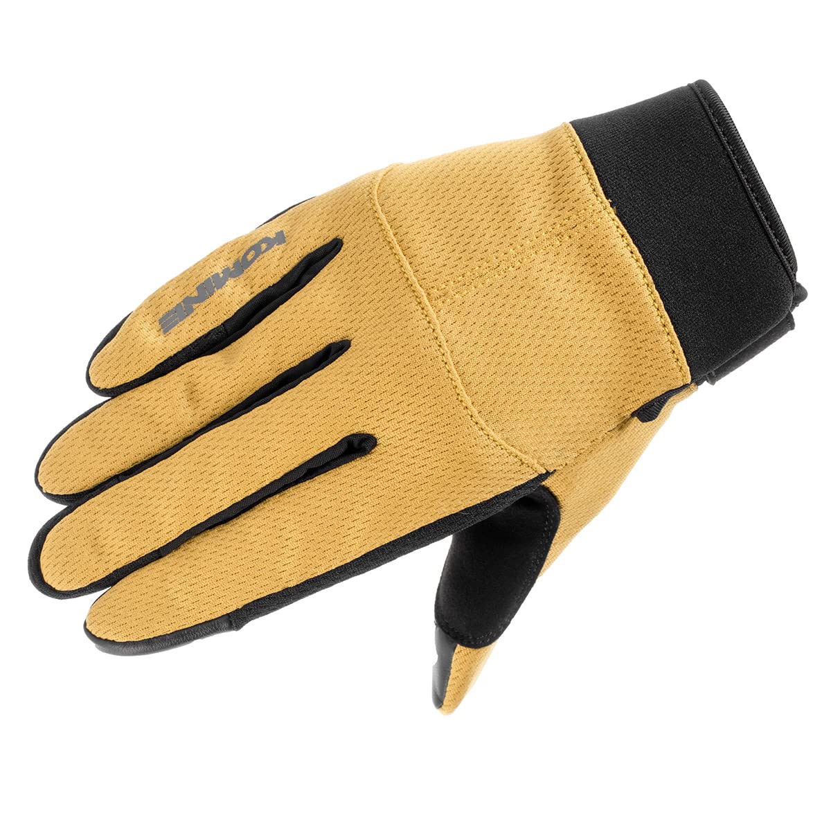 Мотоциклетные перчатки Komine Ride Mesh Gloves GT Желтые XS GK-261