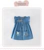 Spot Malwee Summer Dress: Stylish European & American Princess Dress for Little Girls