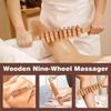 Cross-Border Full Body Massage Stick Set - Includes Waist, Neck, Spine, Back, Shoulder, Leg Roller & Gua Sha for Fitness