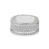 Longrui Cross-border Hot-selling Creative Wheel Micro-inlaid Diamond Ring Women's European and American Bridal Party Wedding Hand Jewelry