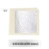 Pure 999 Silver Handicrafts: Single & Double Layer Silver Foil Paper Decor, Multiple Specifications Available
