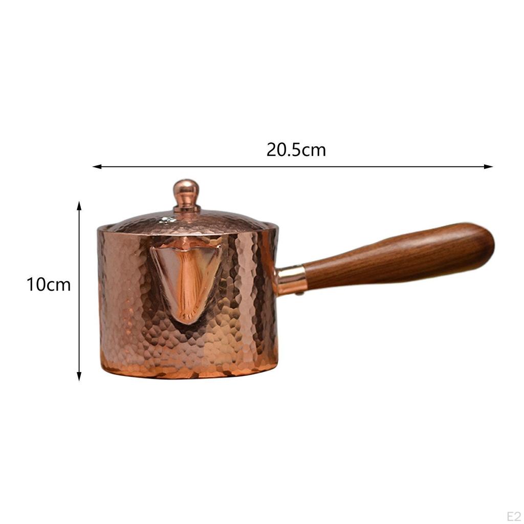 Kupferkessel Trinkgeschirr 400ml Teezeremonie-Zubehör für Heißwasserspender